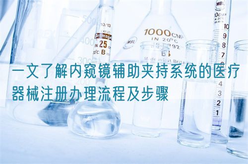 一文了解內(nèi)窺鏡輔助夾持系統(tǒng)的醫(yī)療器械注冊辦理流程及步驟(圖1)